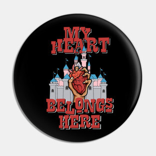 My heart belongs here (Land) Pin