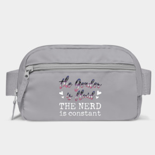Fluid Gender, Constant Nerd (white) Bag