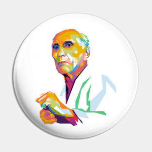 Helio Gracie Popart Uncurve Pin