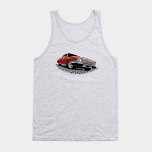 Red 62 Chevy Impala Tank Top