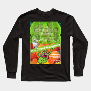 Ecto Cooler Resurgence Poster - Style E Long Sleeve T-Shirt