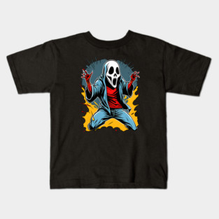 Ghostface Scream mask Kids T-Shirt
