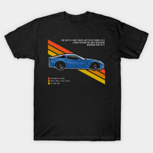 Blue Corvette T-Shirt