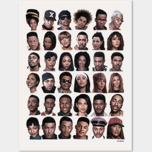 90's RnB Posters and Art