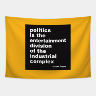 Zappa Quote Tapestry