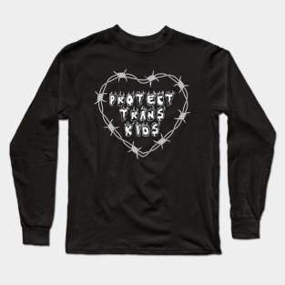 Protect Trans Kids #4 Long Sleeve T-Shirt