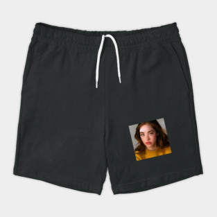 girl with heterochromia art Shorts
