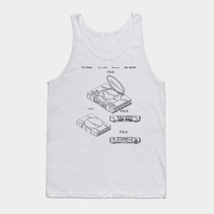 Playstation 1 Patent Tank Top