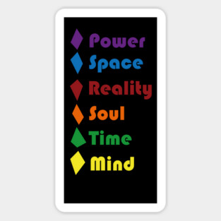 Infinity Stones Sticker