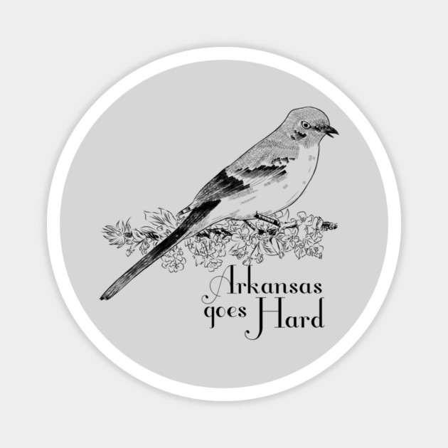 Arkansas Goes Hard Magnet by rt-shirts