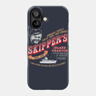 Skipper's Island Charter Gilligan's Island Phone Case