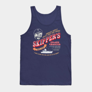 Skipper's Island Charter Gilligan's Island Tank Top