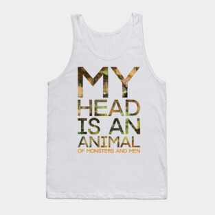 My Head Is An Animal Tank Top
