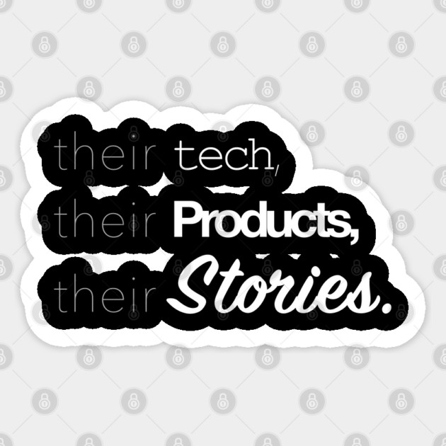 Their Tech, Their Products, Their Stories Sticker by Code Story