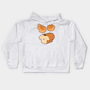 Bread friends Kids Hoodie