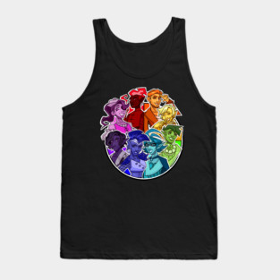 D20 Color Wheel Tank Top