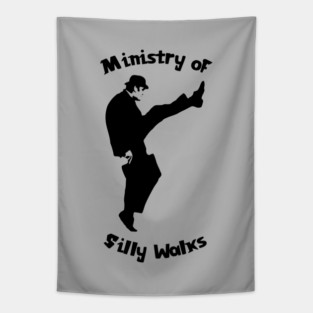 Ministry of Silly Walks Tapestry