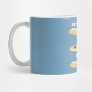 Only Awake to Eat Pancake Mug