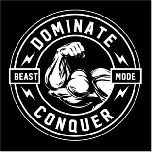 beast mode on Posters and Art