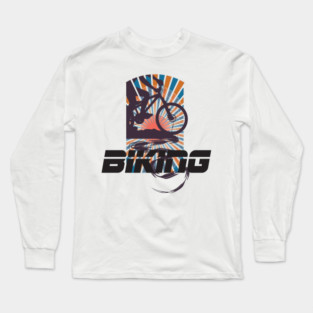 Biking Long Sleeve T-Shirt