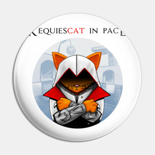Assassin Cat Pin
