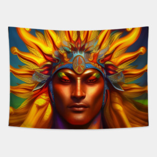 Sun God Tapestry
