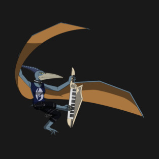 DINOMETAL - PTERANODON (No Background) T-Shirt