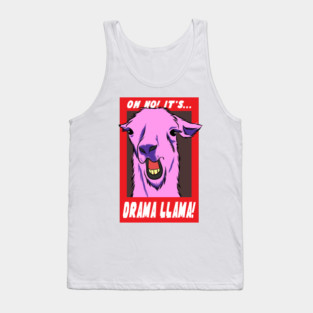 It's The Drama Llama Tank Top