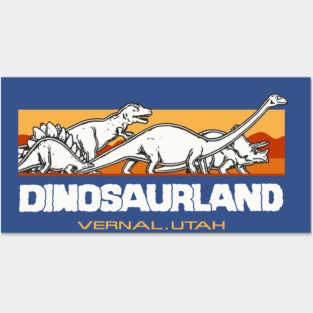 Dinosaurland Posters and Art