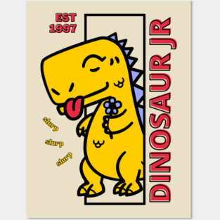 Dinosaur Cute Posters and Art