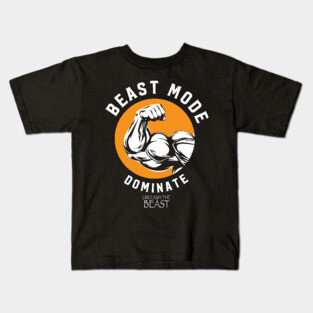 BEAST MODE ON Kids T-Shirt