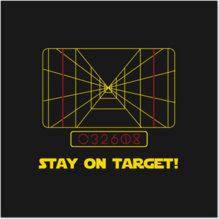 stay on target! Posters and Art