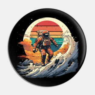 Astronaut Pin