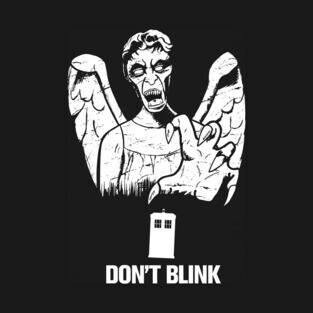 Doctor Who Weeping Angel "Don't Blink" T-Shirt