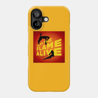 Keep the Flame Alive (TM) podcast logo Phone Case