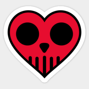 LoveSkull Sticker