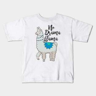 No Drama Llama Kids T-Shirt