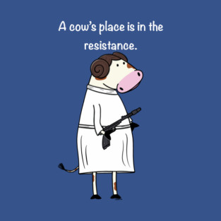Leia Cow T-Shirt