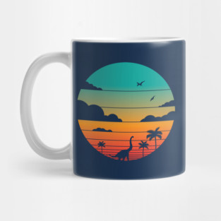 Cretaceous Sunset Mug