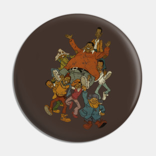 Fat Albert New Vintage Art Pin