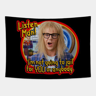 Wayne's World Tapestry
