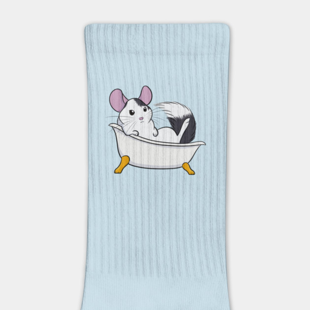 Chinchilla Bath (Mosaic) by DeguArts