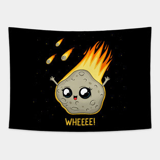 Cute Kawaii Asteroid Tapestry
