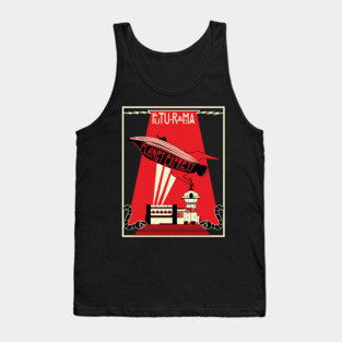 Futurama Mothership Tank Top