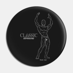 Classic Bodybuilding Frank Zane Pin