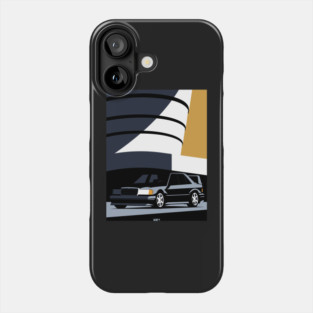 Merc 190E Evo II (Black) Phone Case