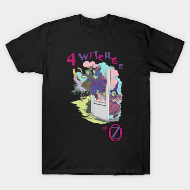 4 Witches of Oz T-Shirt by Rich La Bonté - FLAtRich