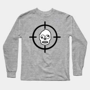 Zombie Target Practice Long Sleeve T-Shirt