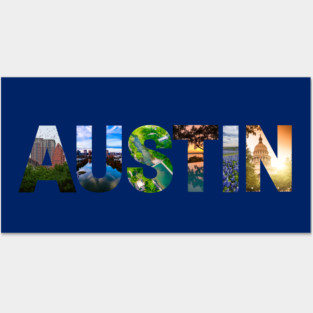 AUSTIN Posters and Art
