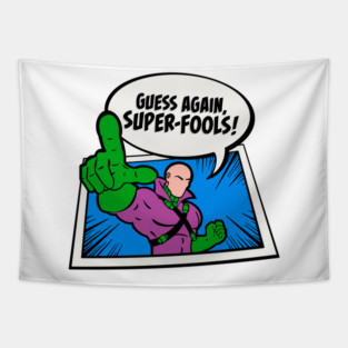 Legion of Doom Guess Again Super Fools! Tapestry